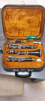 Corton 1460 Bes-klarinet met koffer, Muziek en Instrumenten, Blaasinstrumenten | Klarinetten, Bes-klarinet, Gebruikt, Ophalen of Verzenden