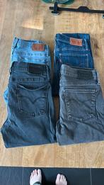4x Levi 710 super skinny maat 27, Blauw, Ophalen of Verzenden, Zo goed als nieuw, W27 (confectie 34) of kleiner