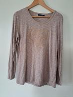 Longsleeve River Woods L beige, River Woods, Beige, Maat 42/44 (L), Ophalen of Verzenden