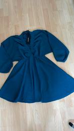 Nieuw blauw jurkje maat S/M, Nieuw, Blauw, Ophalen of Verzenden, Boven de knie