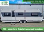 Hobby 650 UMFE prestige VOORTENT + FRANSBED + 250 CM +LUIFEL, Caravans en Kamperen, Rondzit, Hobby, Bedrijf, Hordeur
