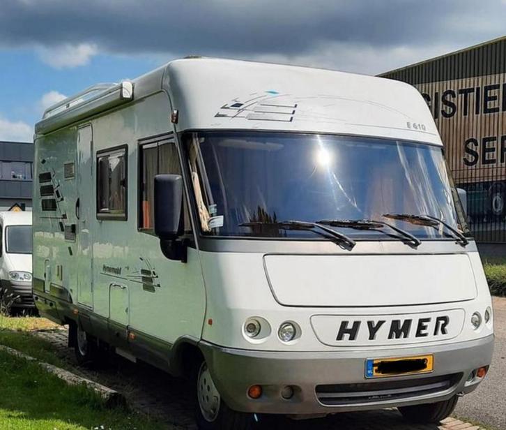 HYMER E610, Fiat 230, 116 PK Diesel 1996, Caravans en Kamperen, Campers, Particulier, tot en met 3, Integraal, Hymer, Fiat, Diesel