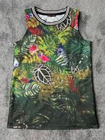 Top met tropische print Gusto Barcelona maat S, Ophalen of Verzenden, Zo goed als nieuw, Gusto Barcelona, Groen