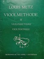 Louis Metz. Vioolmethode deel 2., Gebruikt, Les of Cursus, Ophalen of Verzenden, Viool of Altviool