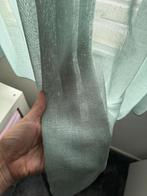 Mintgroene inbetween plooigordijnen - 2 stuks, Zo goed als nieuw, 150 tot 200 cm, Groen, 50 tot 100 cm