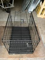 BENCH zwart met kussen 76cm lang,50cm breed,58cm hoog., Dieren en Toebehoren, Ophalen, Zo goed als nieuw