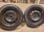 2 stalen velgen steek 100 met goede vredestein banden., Ophalen