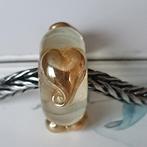 ElfBeads  Een Hartje Van Goud retired.      Trollbeads, 1 bedel, Ophalen of Verzenden, Nieuw, Glas of Kristal