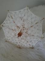 parasolletje parapluutje jaren '70/ '80 +  porcelijnen popje, Sieraden, Tassen en Uiterlijk, Paraplu's, Ophalen of Verzenden, Zo goed als nieuw