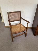 Fauteuiltje Webbing met eikenhout, Ophalen