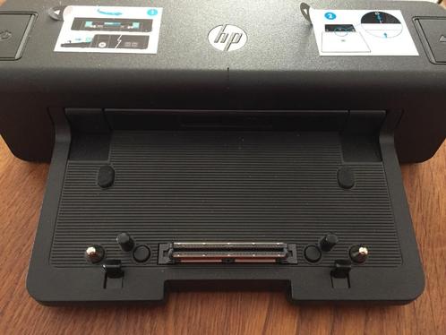 Dockingstation HP Probook 6560b, zie ook tekst, Computers en Software, Dockingstations, Gebruikt, Docking station, Laptop, Ophalen