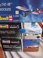 Cargolux Boeing 747-8F (3x), Hobby en Vrije tijd, Modelbouw | Vliegtuigen en Helikopters, 1:72 tot 1:144, Revell, Ophalen of Verzenden