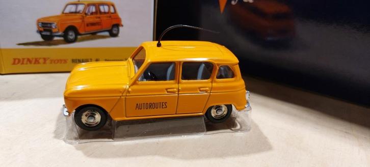 Dinky toys atlas Renault 4 4L R4 autoroute, Hobby en Vrije tijd, Modelauto's | Overige schalen, Nieuw, Auto, Ophalen of Verzenden