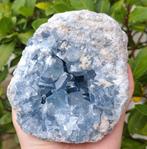Prachtige Celestien met grote kristallen edelsteen mineralen, Verzamelen, Mineralen en Fossielen, Ophalen of Verzenden
