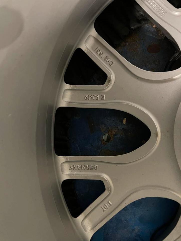 BMW E46 Velgen BBS breed set 19 inch   9j 8j 1/2, Auto-onderdelen, Banden en Velgen, Velg(en), 19 inch, Personenwagen, Gebruikt