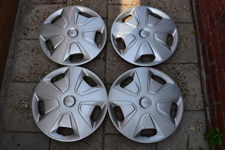 Set van 4 originele wieldoppen Ford Transit 16 inch, Auto diversen, Wieldoppen, Gebruikt, Ophalen of Verzenden