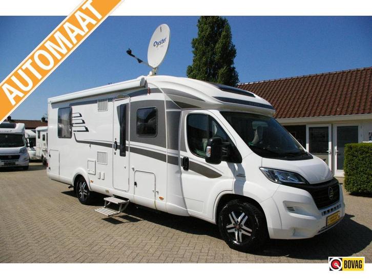 Hymer T 708 SL Automaat, Queensbed, level, Internet., Caravans en Kamperen, Campers, Half-integraal, Hymer, Diesel, Automaat, L-zit