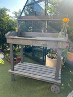 Oppottafel Plantentafel, Tuin en Terras, Ophalen of Verzenden, Zo goed als nieuw, Rechthoekig