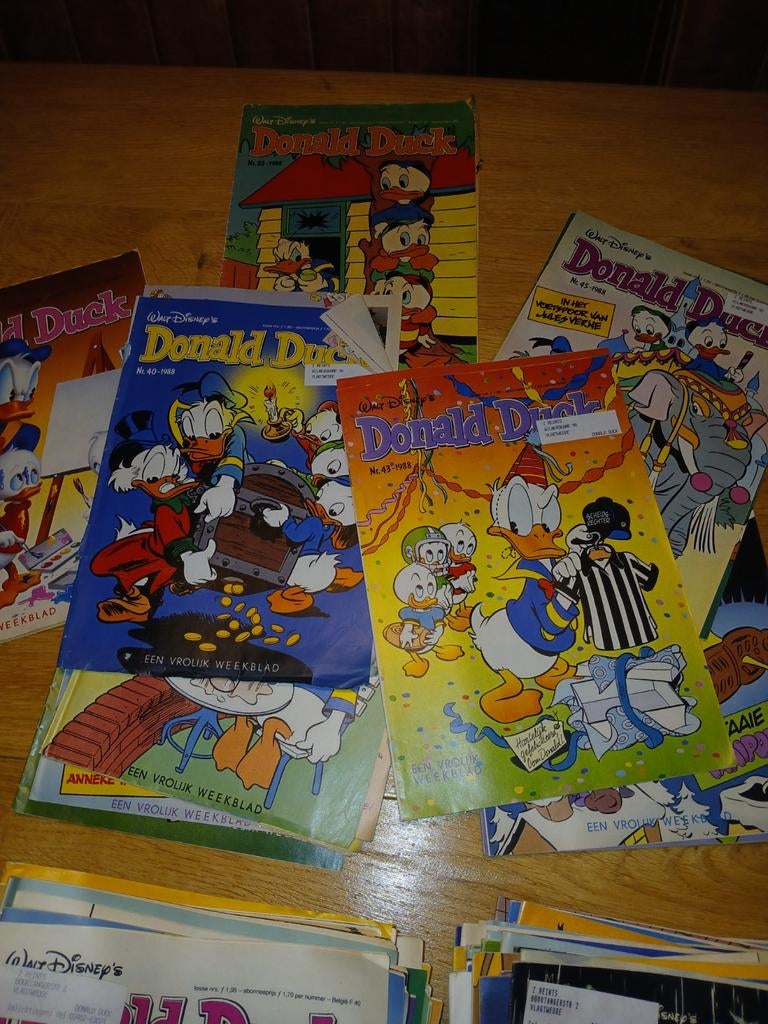 Donald ducks   1989 - 1994  + losse, Meerdere comics, Ophalen of Verzenden, Gelezen, Europa