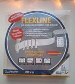 GARDINIA Gordijnrail Flexline wit 700 cm - Nieuw in Doos, Ophalen of Verzenden, Nieuw, Wit, 200 cm of meer