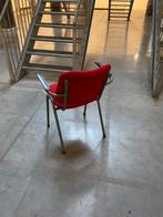 Vintage jaren 70 stoel nieuwe bekleding, Ophalen, ., 2de hands, Zo goed als nieuw