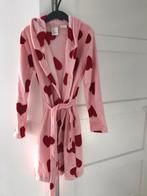 Roze hartjes badjas met capuchon - H&M - maat 170, Kinderen en Baby's, Kinderkleding | Maat 170, Meisje, H&M, Ophalen of Verzenden