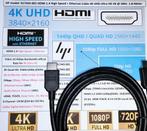 Hotron HP 917445-001 HDMI 1.4 High Speed 1.8-Mtr kabel UHD, Ophalen of Verzenden, Nieuw, Minder dan 2 meter, HDMI-kabel