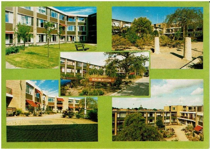 Ansichtkaart Berlikum, Verzorgingstehuis Berlingahiem, Verzamelen, Ansichtkaarten | Nederland, Ongelopen, Friesland, 1980 tot heden