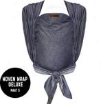 ByKay Woven Deluxe Denim Draagdoek Dark Jeans NU €45, Overige merken, Draagdoek, Nieuw, Ophalen of Verzenden