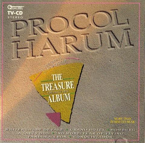 Procol Harum ‎– The Treasure Album. Greatest Hits, Cd's en Dvd's, Cd's | Pop, Zo goed als nieuw, 1980 tot 2000, Ophalen of Verzenden