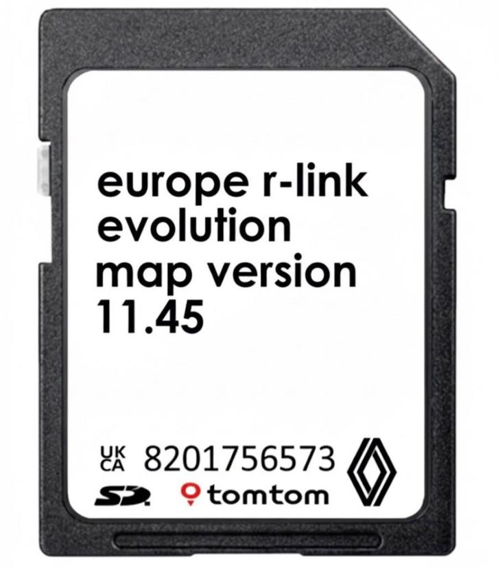 ACTIE! Renault R-Link 11.45 Navigatie Update Europa SD Kaart, Computers en Software, Navigatiesoftware, Nieuw, Update, Heel Europa