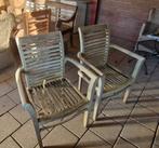 Teakhouten Tuinstoelen - Set van 2, Tuin en Terras, Ophalen