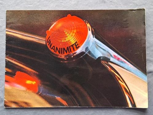 Brochure CITROEN DS 19 "Unanimite" - 1965 FR., Boeken, Auto's | Folders en Tijdschriften, Gelezen, Citroën, Ophalen of Verzenden