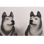 Husky hondenset beelden - set van 2 Lifesize, Verzamelen, Ophalen, Nieuw