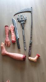 Halloween atributen, Hobby en Vrije tijd, Feestartikelen, Ophalen, Zo goed als nieuw, Feestartikel, Halloween of Griezel