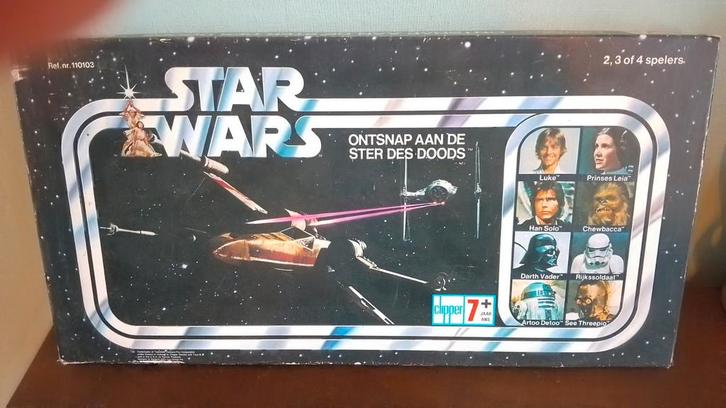 Vintage Star Wars Bordspel - Ontsnap aan de Ster des Doods, Hobby en Vrije tijd, Gezelschapsspellen | Bordspellen, Gebruikt, Drie of vier spelers
