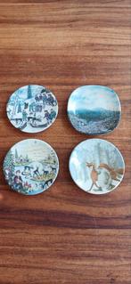 4x bordjes Arabia, Finland, jaren '80-'90, Antiek en Kunst, Antiek | Wandborden en Tegels, Ophalen of Verzenden