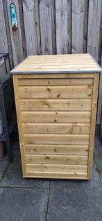 Kliko ombouw Lutrabox 240 ltr, Tuin en Terras, Bergingen en Tuinkasten, Ophalen, Zo goed als nieuw, Hout, Containerberging