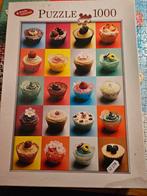 Puzzel 1000 stukjes cupcakes, Hobby en Vrije tijd, Denksport en Puzzels, Ophalen of Verzenden, Zo goed als nieuw