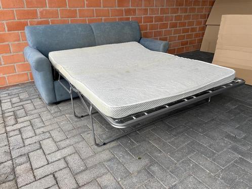 Bedsofa / Zetelbed / slaapbank / goede staat, Huis en Inrichting, Banken | Sofa's en Chaises Longues, Gebruikt, Stof, Ophalen