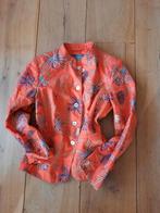 Oranje, geborduurd linnen jasje, maat 40, Kleding | Dames, Ophalen of Verzenden