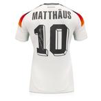 Nieuw Binnen Gesigneerde  Lothar Matthäus Voetbalshirts, Buitenlandse clubs, Sportmemorabilia Netherlands, Shirt, Xxxx