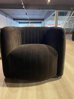 Fauteuil stoel bruin luxe stof lounge seat nieuw, Ophalen, Nieuw, Stof