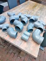 Pvc spullen, Doe-het-zelf en Verbouw, Buizen en Afvoer, Ophalen, Bochten, Pvc, Nieuw