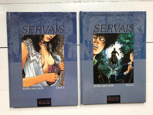 Servais Koffie met melk 1+2 (COMPLEET) HC 1995/1996 Dupuis, Boeken, Stripboeken, Nieuw, Complete serie of reeks, Ophalen of Verzenden