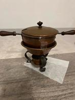 Antieke koperen rechaud met deksel, Ophalen of Verzenden