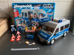 Playmobil 9236 Politie interventiewagen met wegversperring, Kinderen en Baby's, Speelgoed | Playmobil, Complete set, Gebruikt