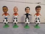 4 voetbalpoppetjes EK 2008, Ophalen of Verzenden, Zo goed als nieuw, Beeldje of Poppetje