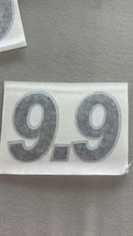 9.9 sticker buitenboord motor, Motoren, Accessoires | Stickers, Ophalen of Verzenden