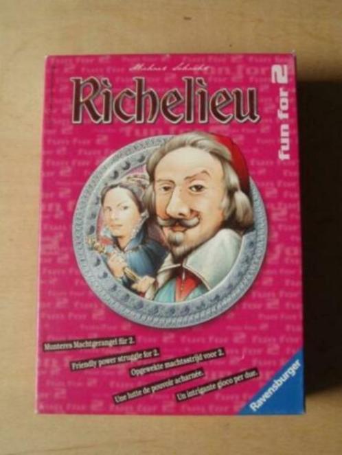 Richelieu, nieuwstaat en diverse andere spellen, Hobby en Vrije tijd, Gezelschapsspellen | Bordspellen, Zo goed als nieuw, Ophalen of Verzenden